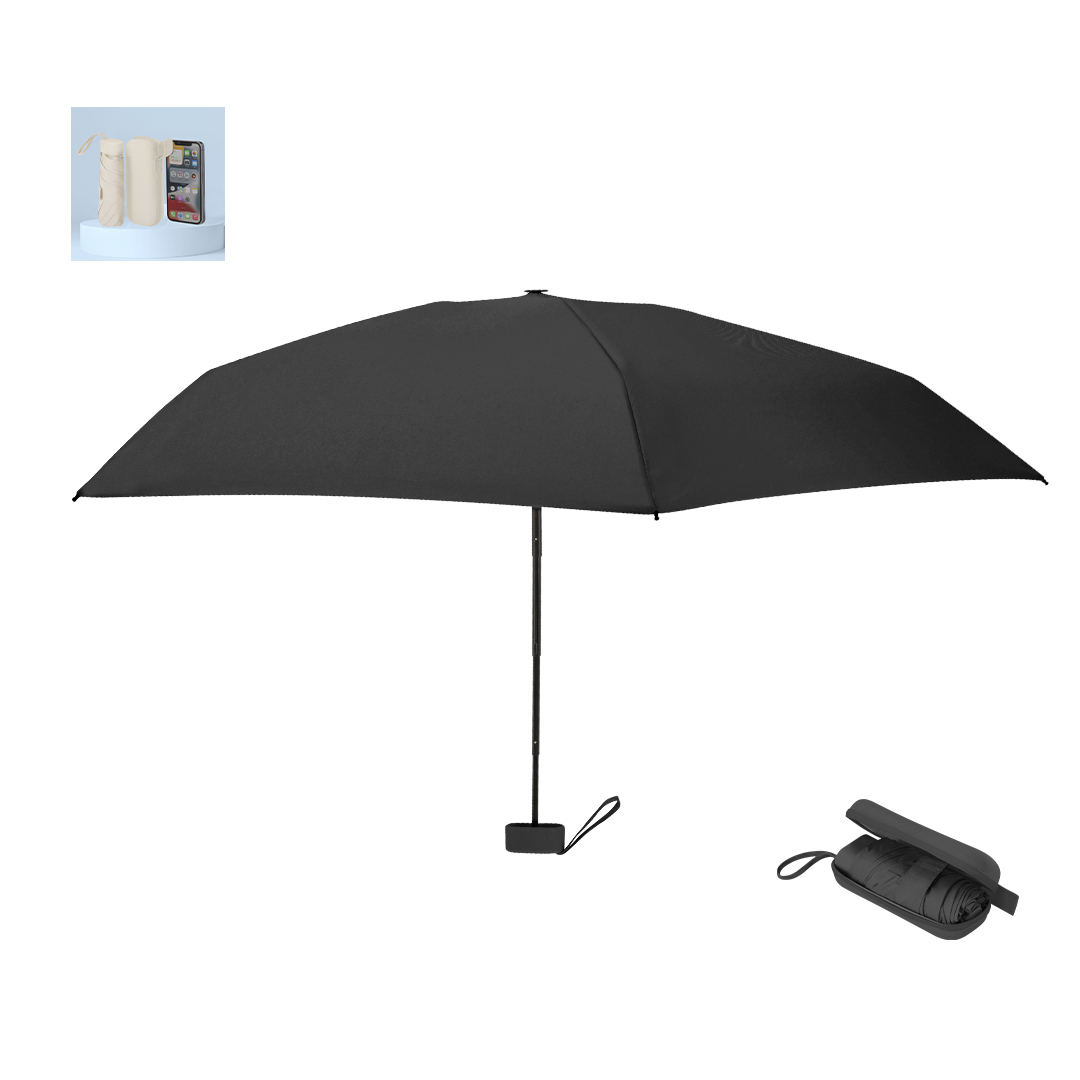 Ottis Foldable Umbrella – Umbrellas – Swagg – available in Black, Natural, Navy – photo 1 of 10