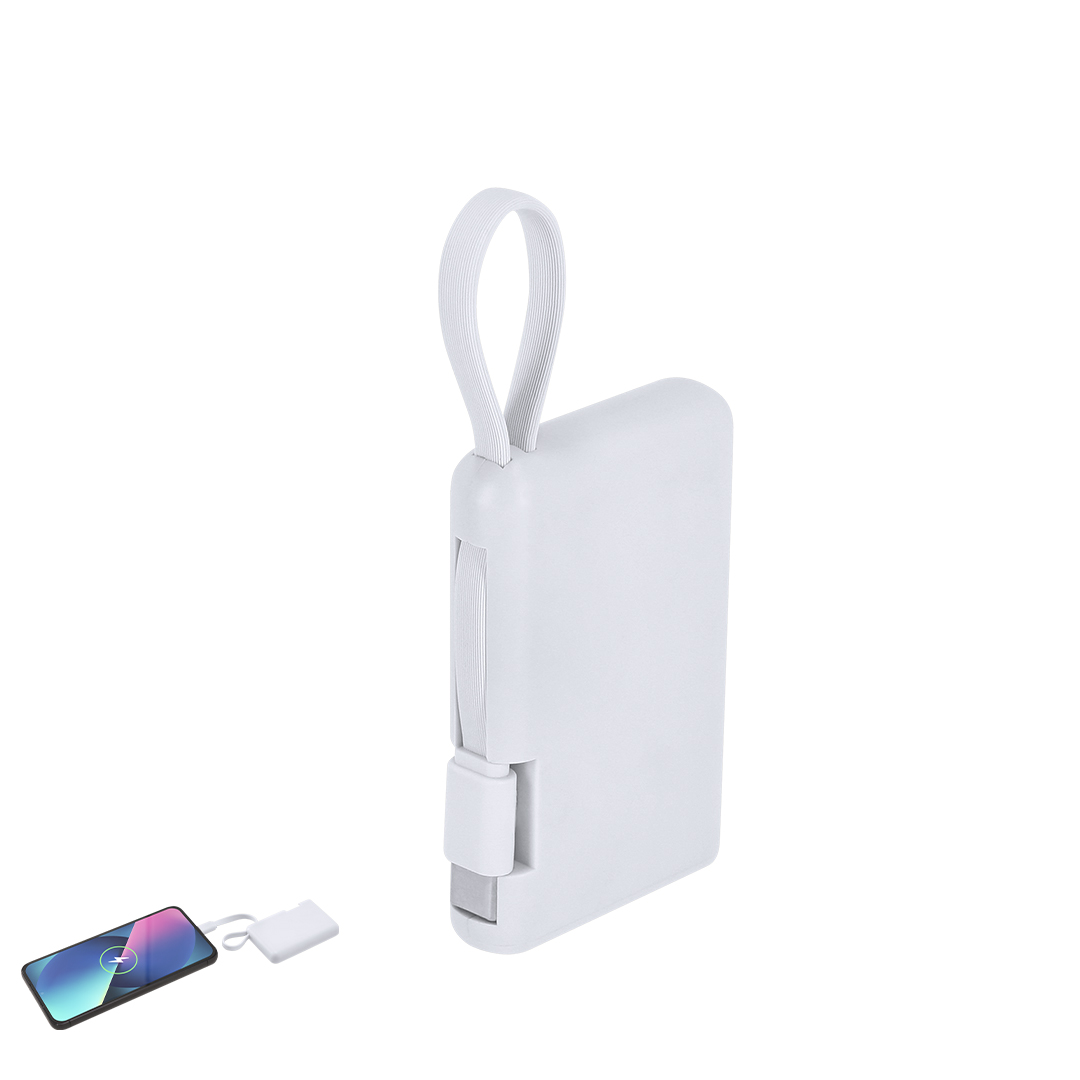 Brandin Power Bank – Powerbanks – available in white colour