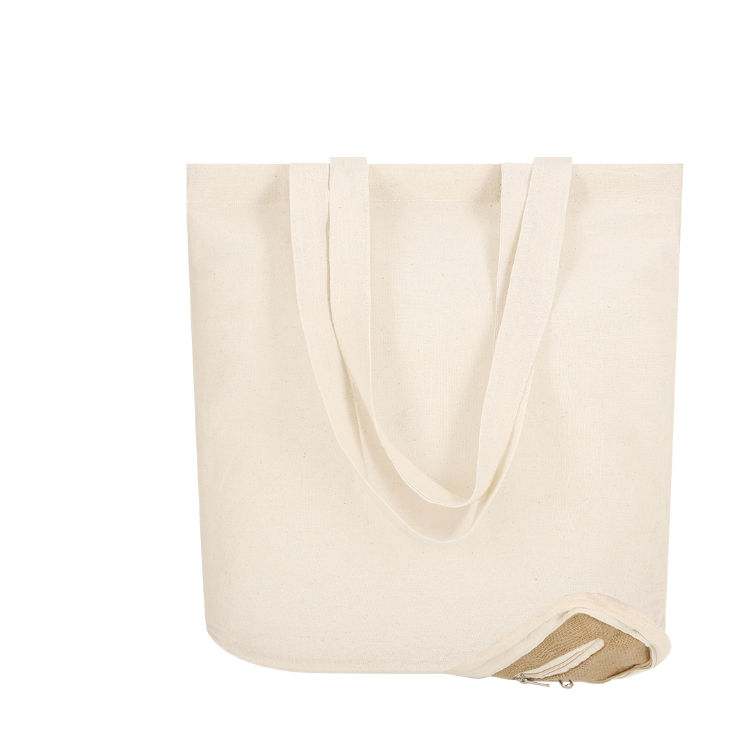 Dylan Foldable Bag – Tote Bags – Swagg – available in Natural – photo 1 of 3