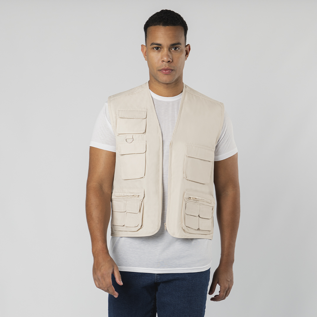 Soviet Jacket – Vests – Swagg – available in Beige, Navy, Red – photo 1 of 8