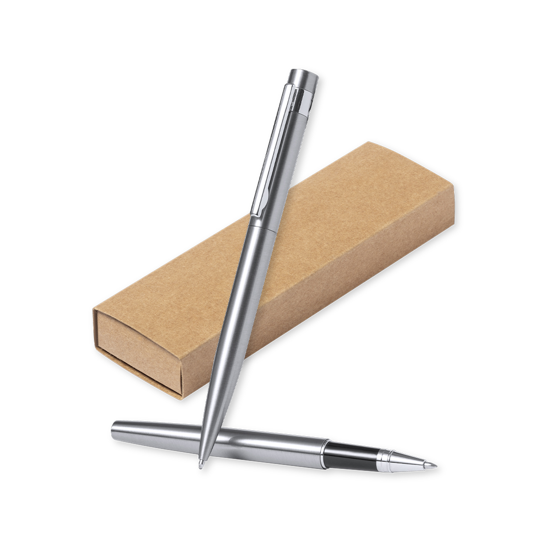 Kaylax Gift Set – Misc Pens – available in silver colour