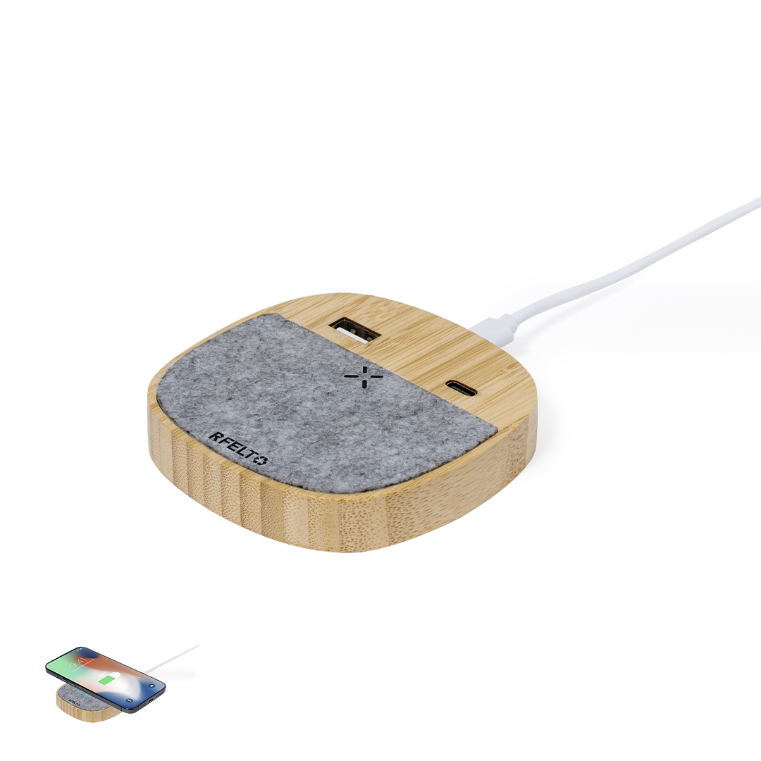 Emerson Charger – Wireless Chargers – Swagg – available in Grey – photo 1 of 4