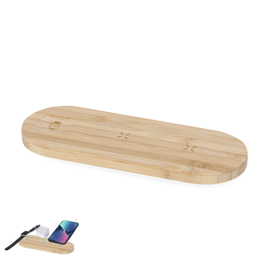 Tigris Charger – Wireless Chargers – Swagg – available in Natural – photo 1 of 4