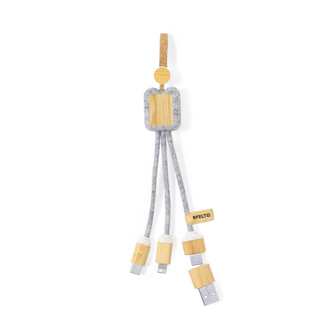 Braxton Cable – Charging Cables – Swagg – available in Grey – photo 1 of 5
