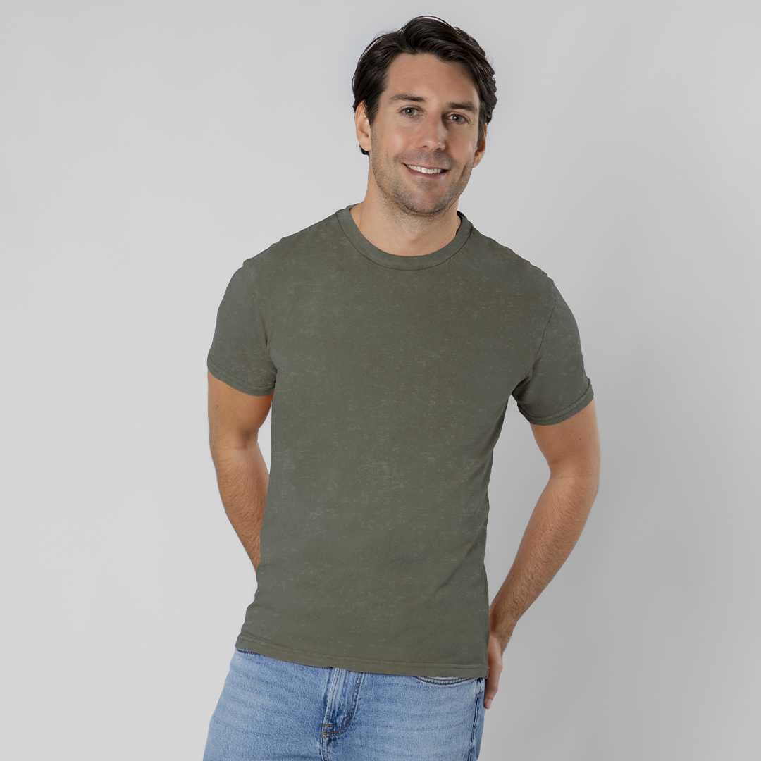 Sury T-Shirt – T Shirts – Swagg – available in Green, Grey, Navy – photo 1 of 7