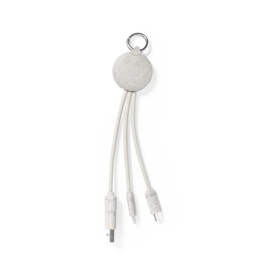 Dumof Cable – Charging Cables – available in beige colour